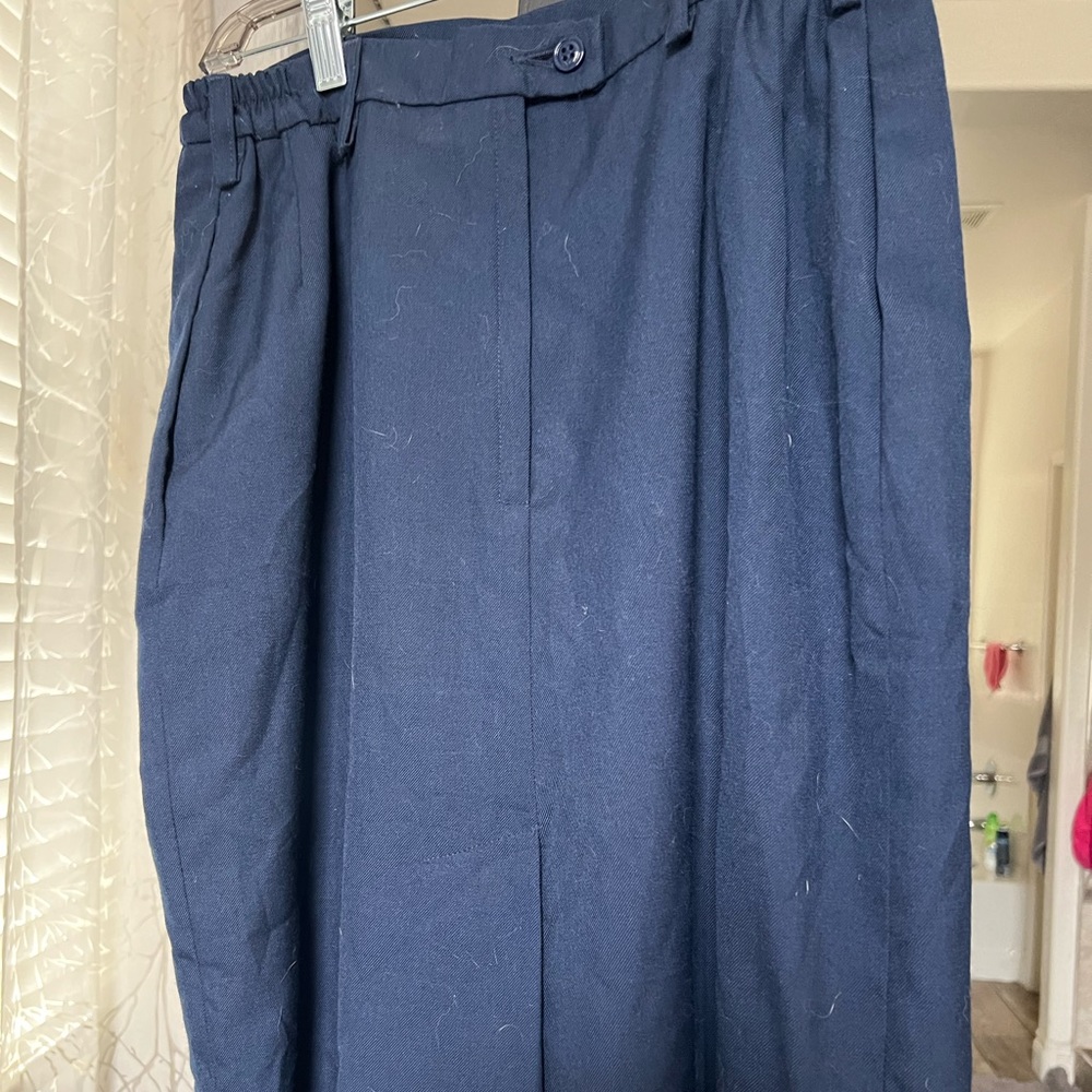 Blue skirt